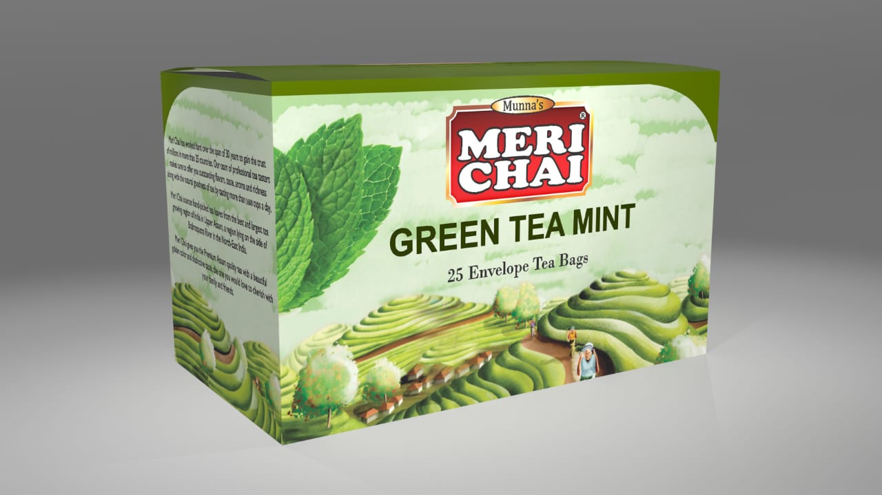 Meri Chai Green Tea Mint Bag